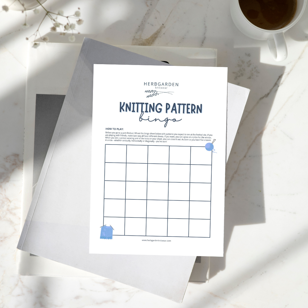 Download a free bingo sheet here.